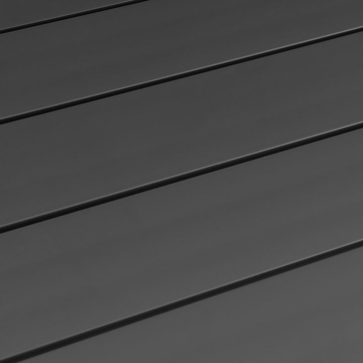 48"W x 28.5"D x 14.5"H / Dark Gray/Dark Gray