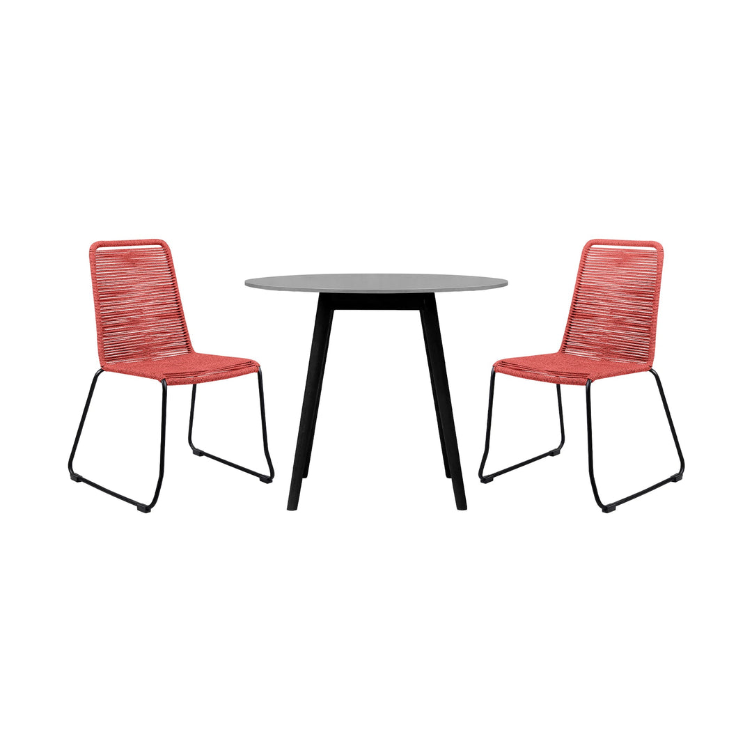 Brick Red-Black