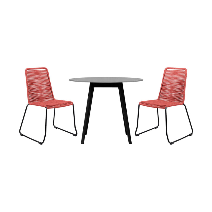 Brick Red-Black