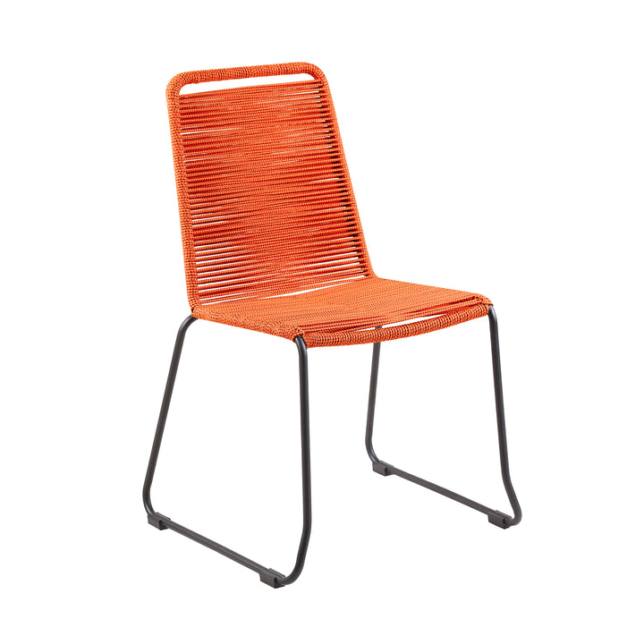 47"W x 47"D x 30"H / Orange/Dark