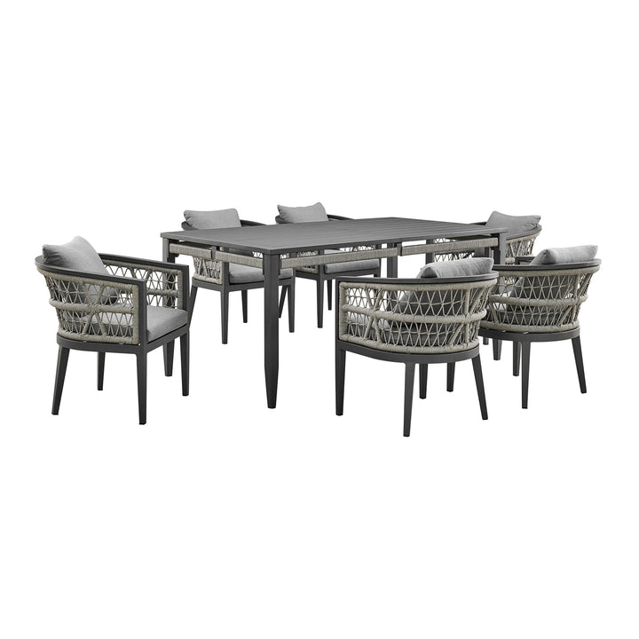 American Home Furniture Armen Living Zella Outdoor Round Coffee Table