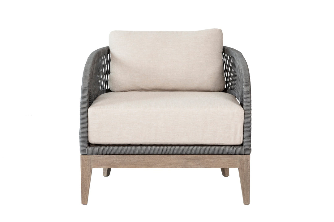 American Home Furniture Armen Living Orbit Outdoor Patio 4 Piece Conversation Set