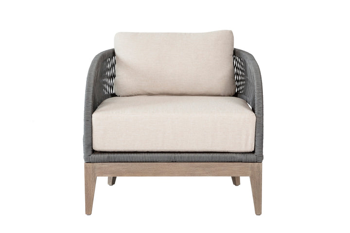 American Home Furniture Armen Living Orbit Outdoor Patio 4 Piece Conversation Set