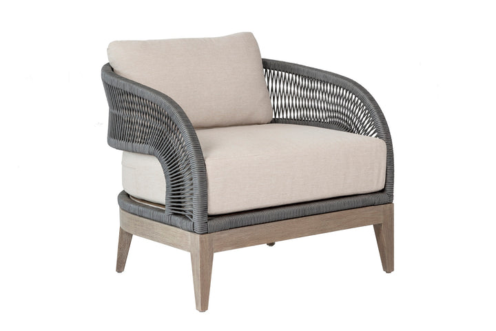 American Home Furniture Armen Living Orbit Outdoor Patio 4 Piece Conversation Set