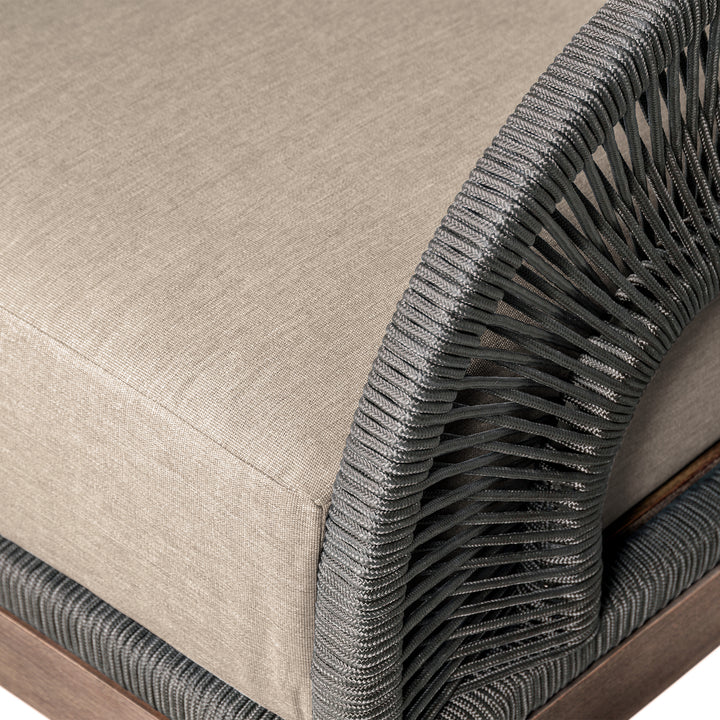 American Home Furniture Armen Living Orbit Outdoor Patio 4 Piece Conversation Set