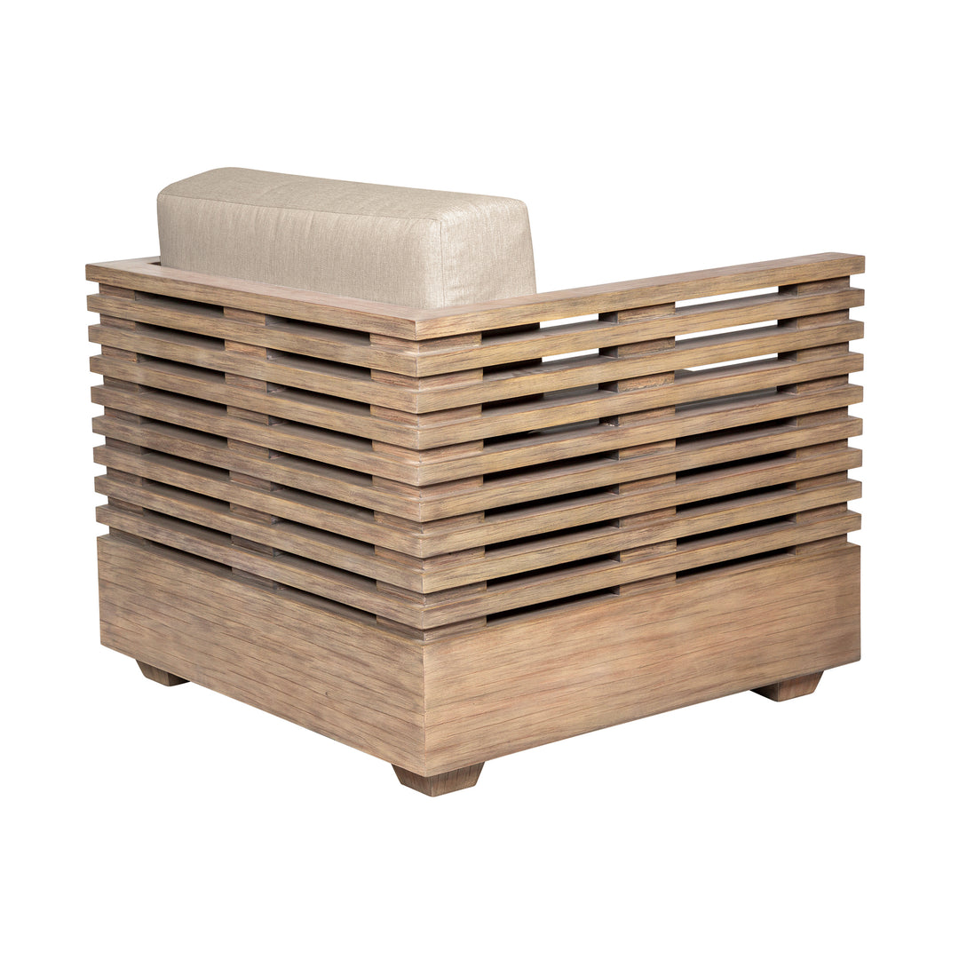 83"W x 30.5"D x 28"H / Brown/Light Brown