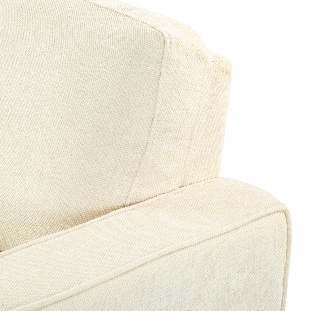 30.3"W x 31"D x 34"H / Creme