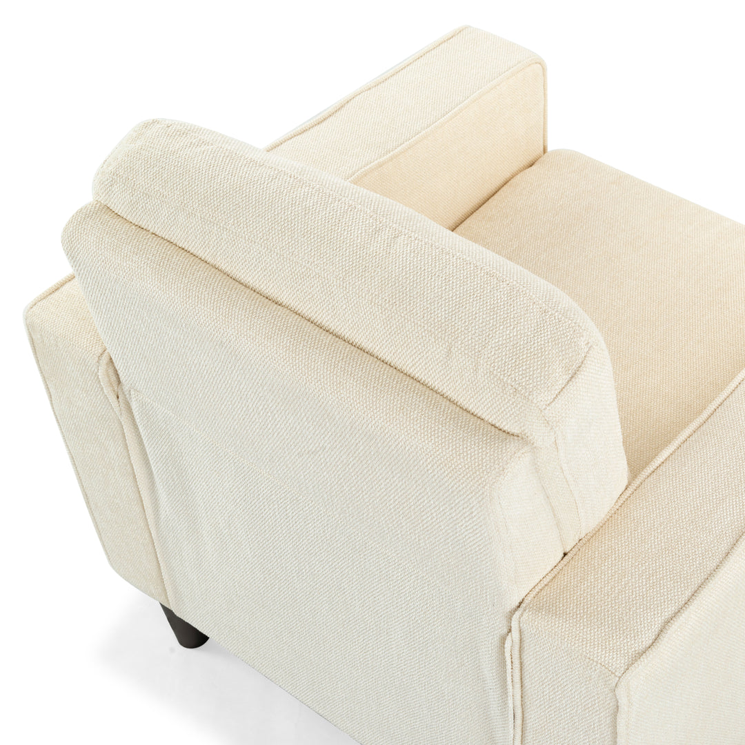 30.3"W x 31"D x 34"H / Creme