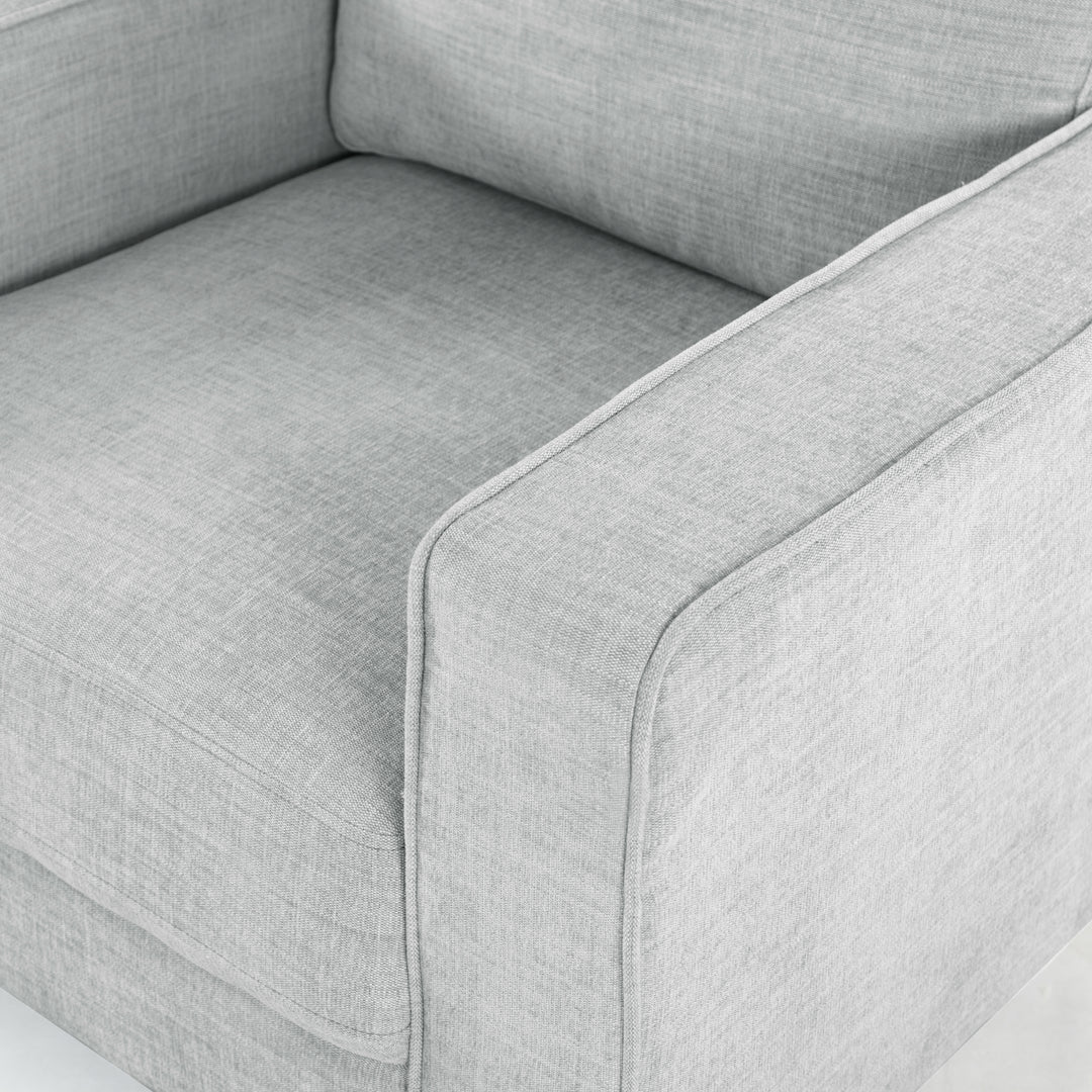 30.3"W x 31"D x 34"H / Light Grey