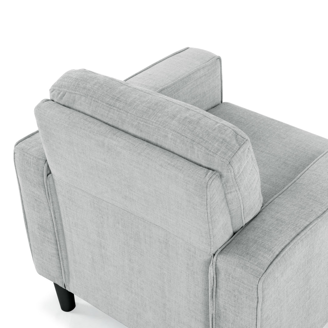 30.3"W x 31"D x 34"H / Light Grey