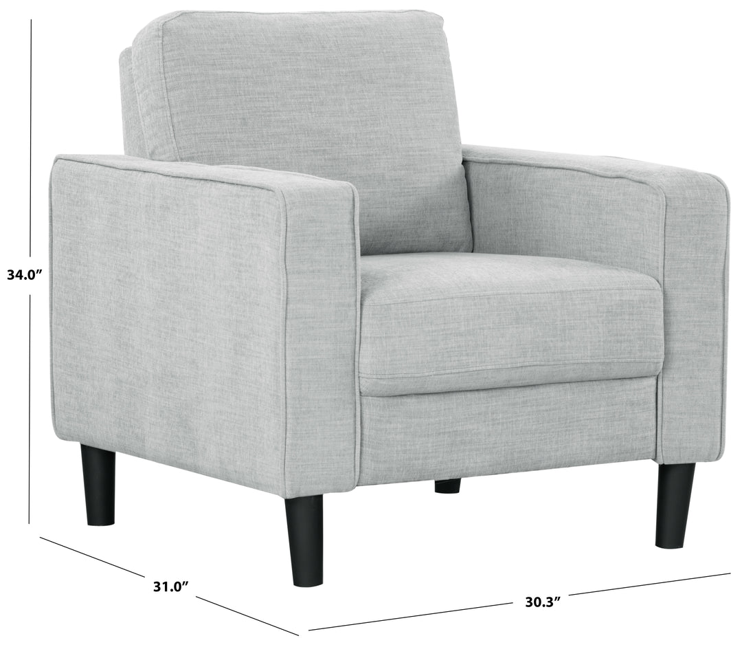 30.3"W x 31"D x 34"H / Light Grey