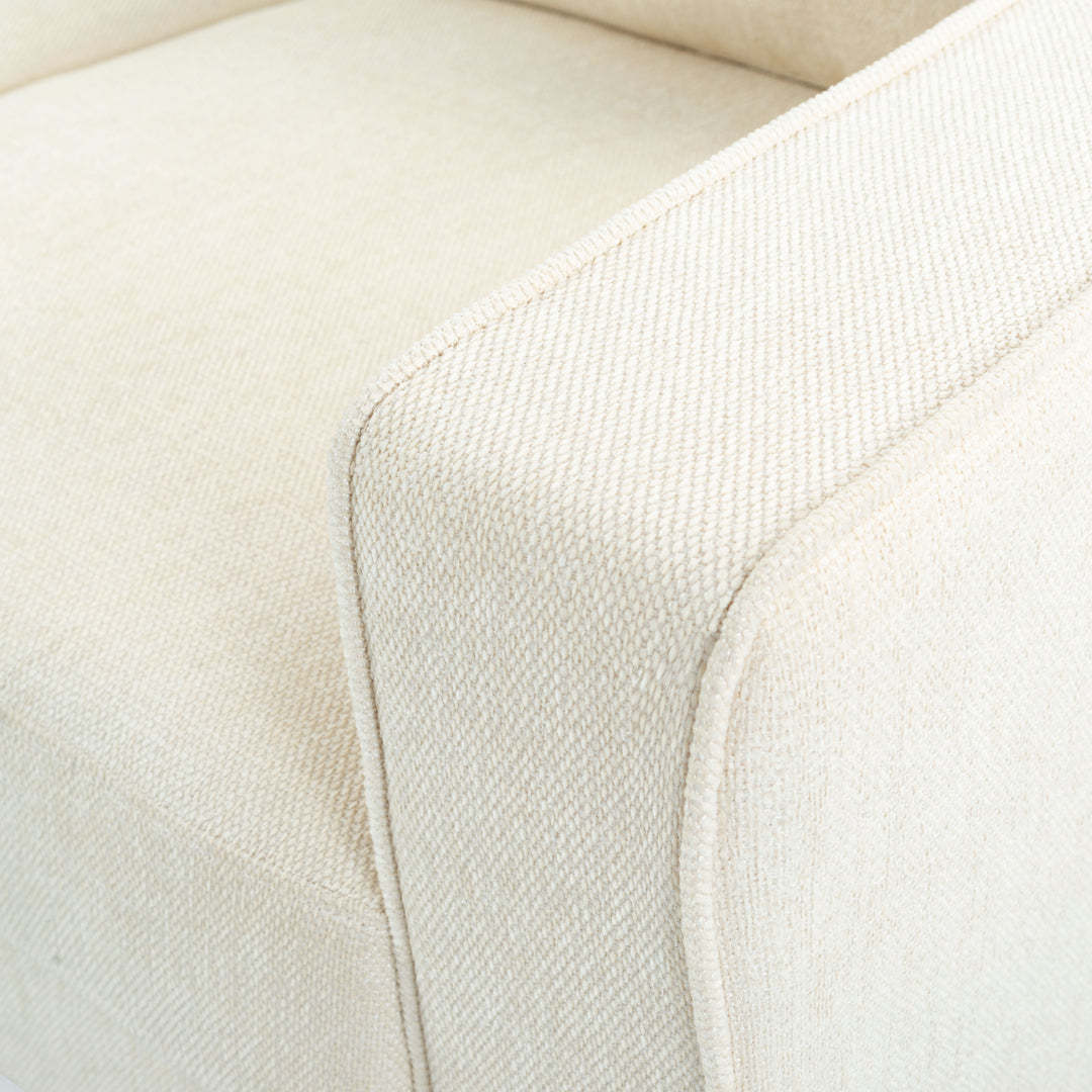 77"W x 31"D x 34"H / Creme