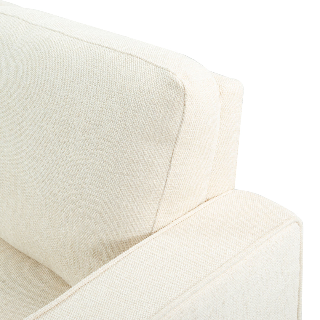 77"W x 31"D x 34"H / Creme