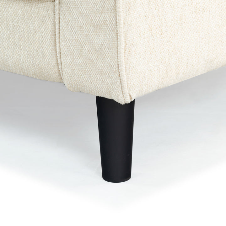 77"W x 31"D x 34"H / Creme