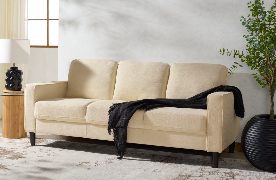 77"W x 31"D x 34"H / Creme