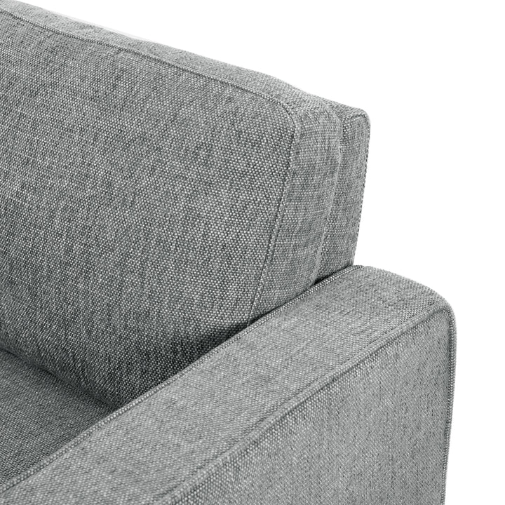 77"W x 31"D x 34"H / Grey