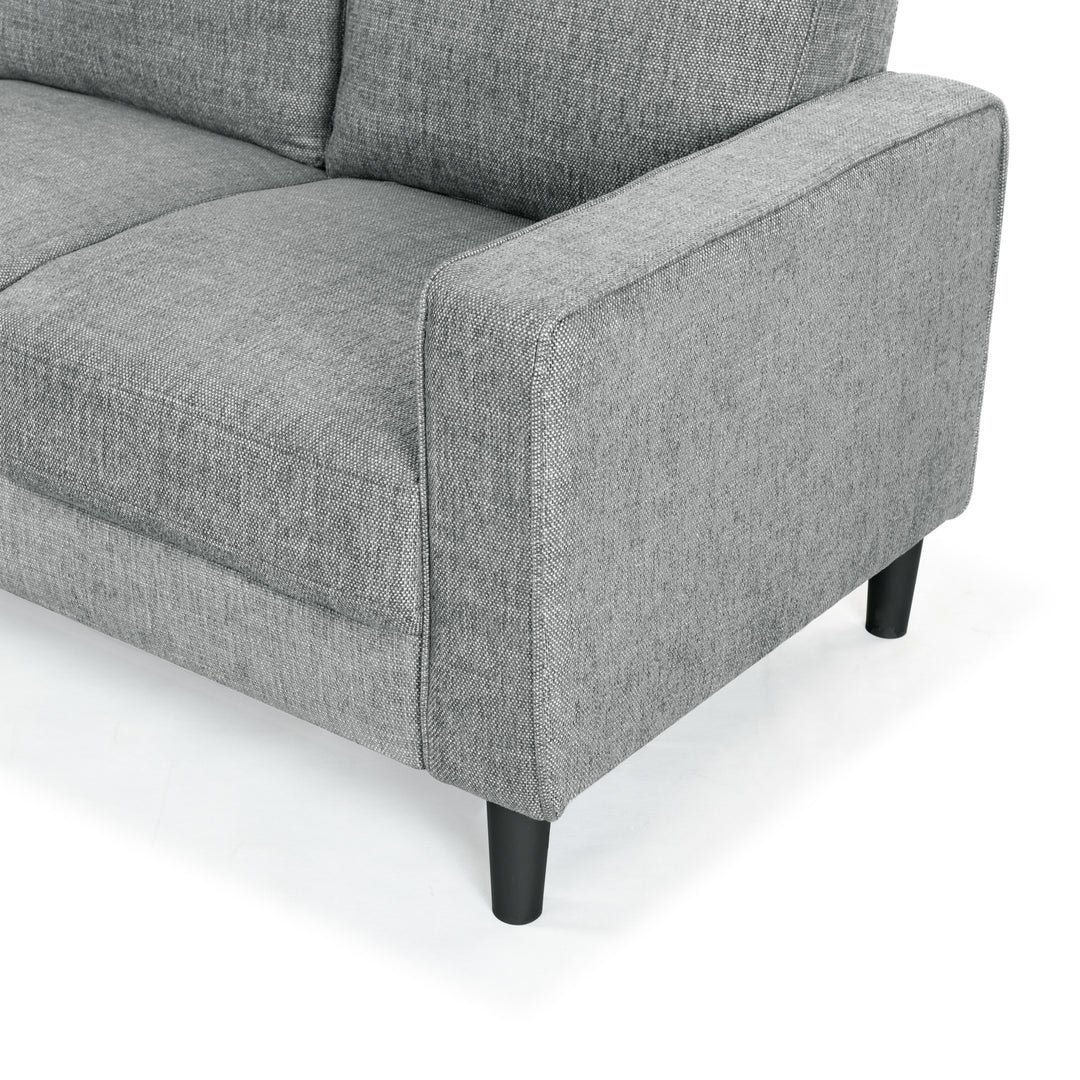 77"W x 31"D x 34"H / Grey