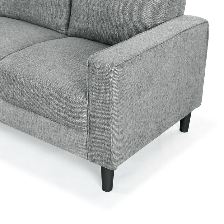 77"W x 31"D x 34"H / Grey