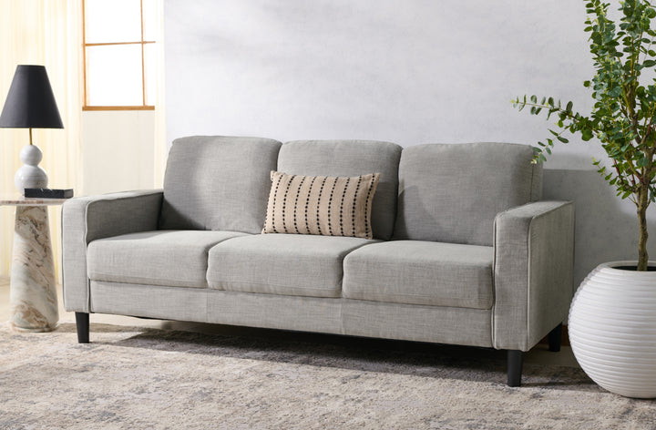 77"W x 31"D x 34"H / Light Grey