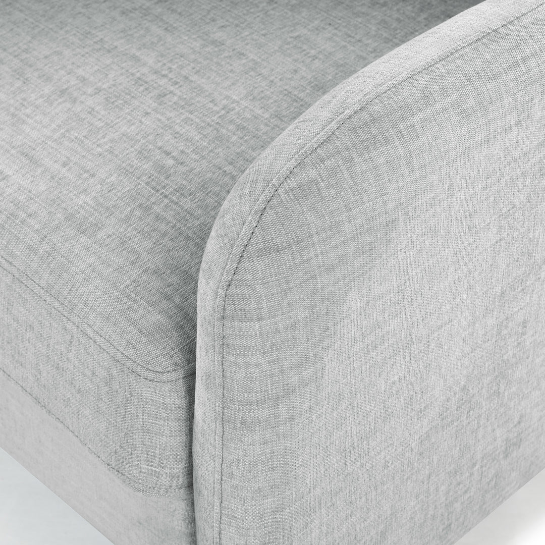 32.4"W x 32.1"D x 33.9"H / Light Grey