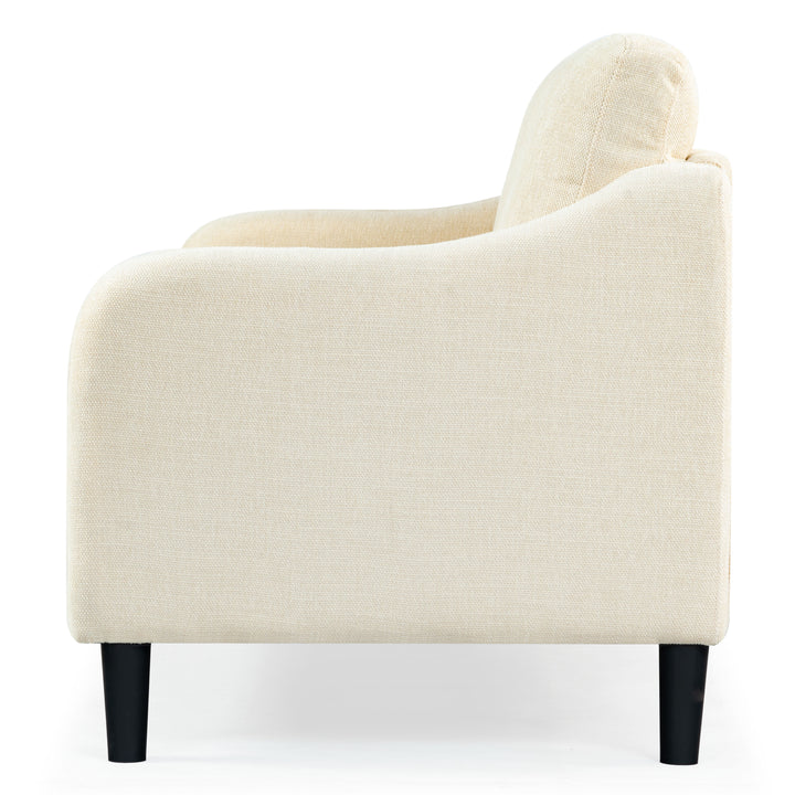 77.3"W x 32.1"D x 33.9"H / Creme