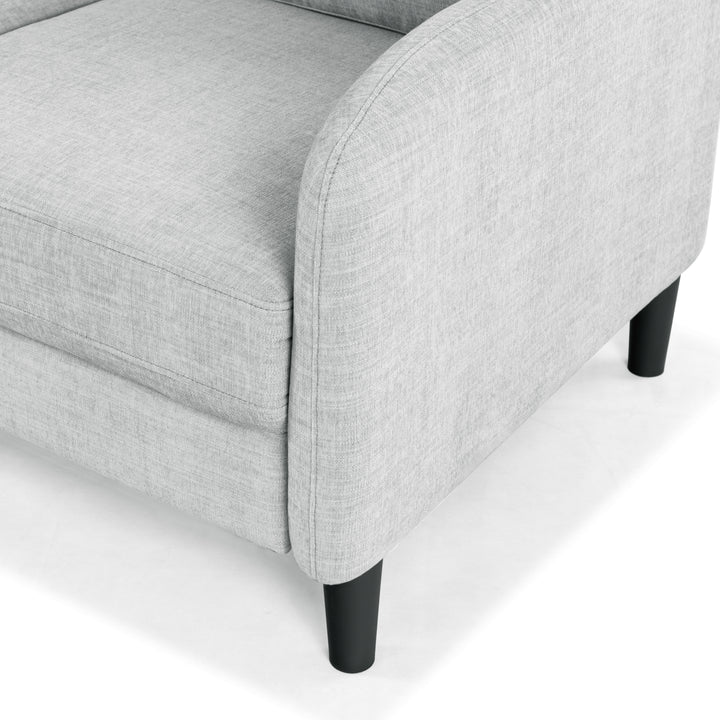 77.3"W x 32.1"D x 33.9"H / Light Grey