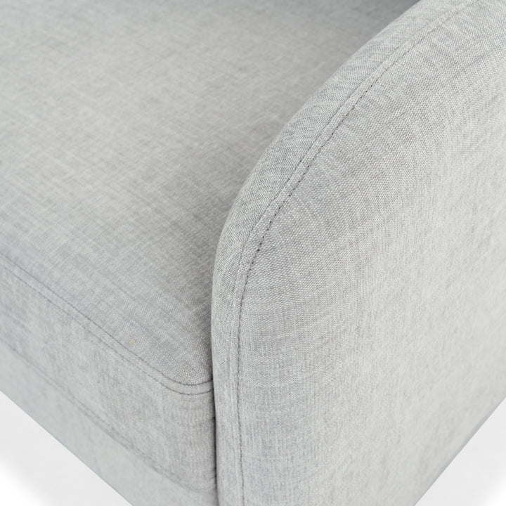 77.3"W x 32.1"D x 33.9"H / Light Grey