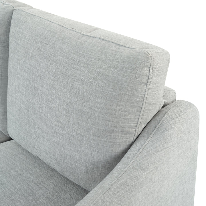 77.3"W x 32.1"D x 33.9"H / Light Grey