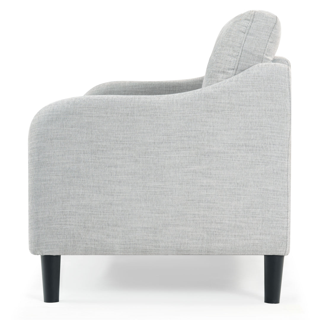 77.3"W x 32.1"D x 33.9"H / Light Grey