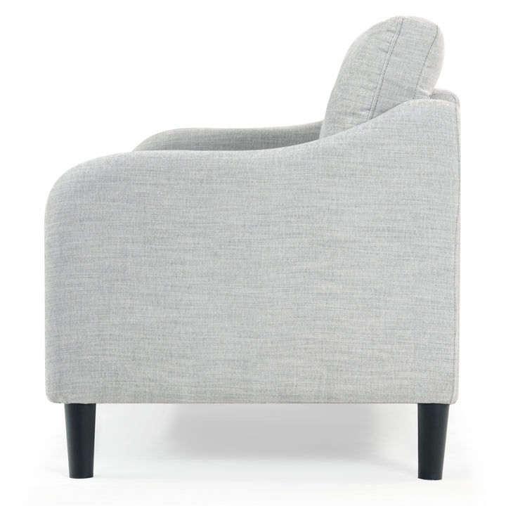 77.3"W x 32.1"D x 33.9"H / Light Grey