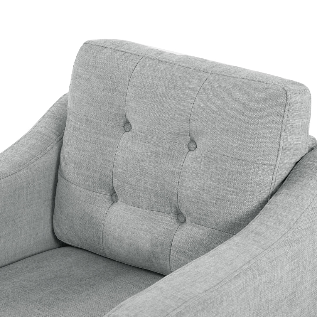 32.4"W x 32.1"D x 33.9"H / Light Grey