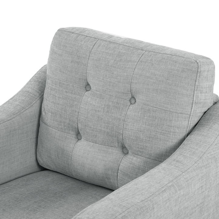 32.4"W x 32.1"D x 33.9"H / Light Grey