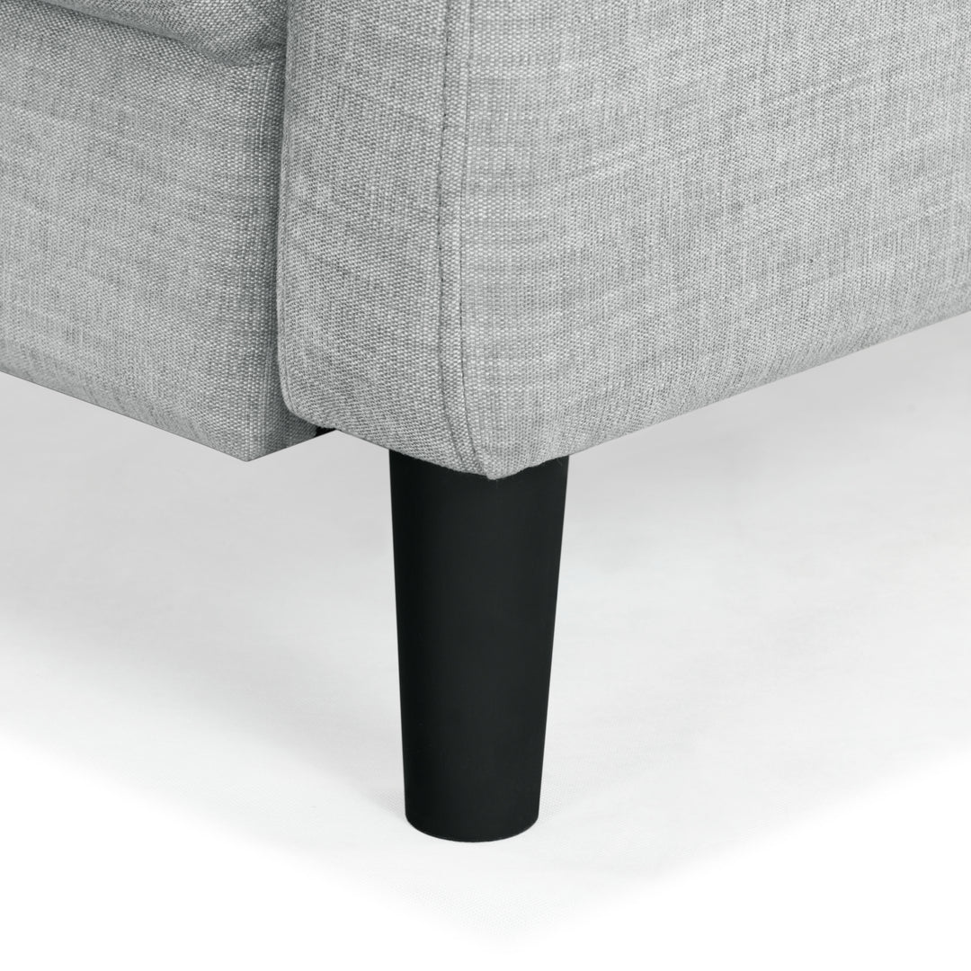 32.4"W x 32.1"D x 33.9"H / Light Grey