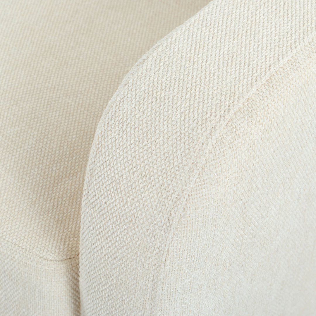 77.3"W x 32.1"D x 33.9"H / Creme