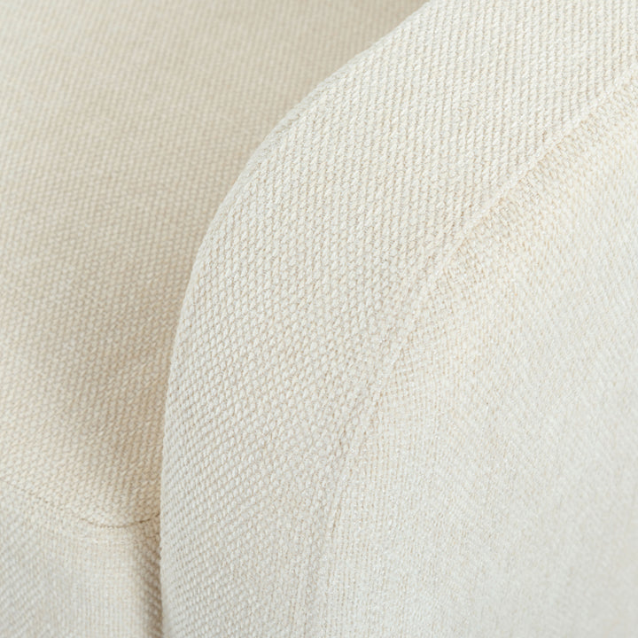 77.3"W x 32.1"D x 33.9"H / Creme