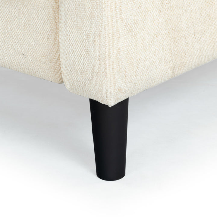 77.3"W x 32.1"D x 33.9"H / Creme