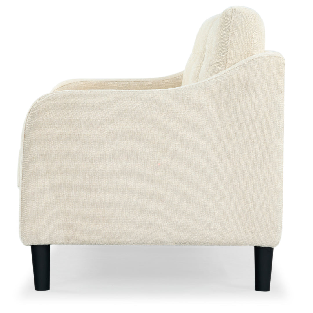 77.3"W x 32.1"D x 33.9"H / Creme