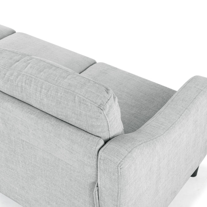 77.3"W x 32.1"D x 33.9"H / Light Grey