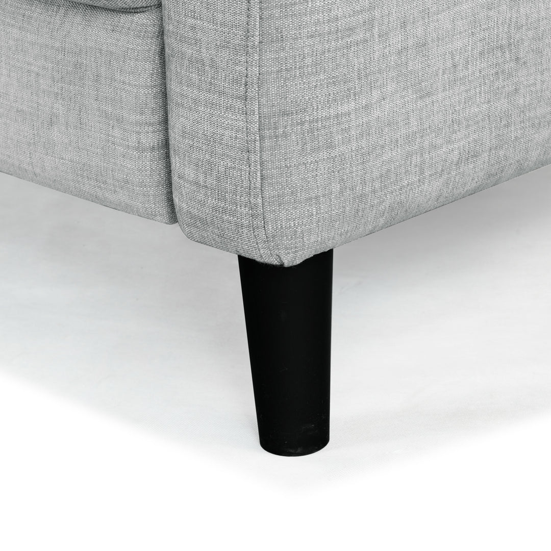 77.3"W x 32.1"D x 33.9"H / Light Grey