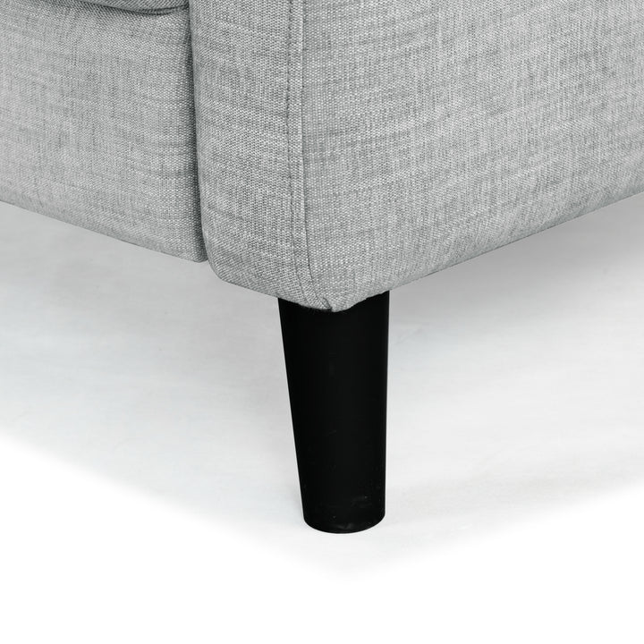 77.3"W x 32.1"D x 33.9"H / Light Grey