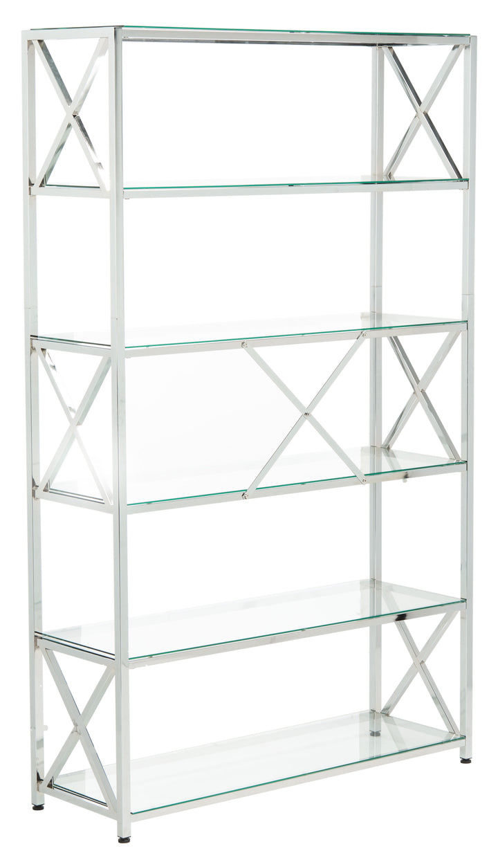 American Home Furniture Safavieh Couture Johanna Metal Bookcase