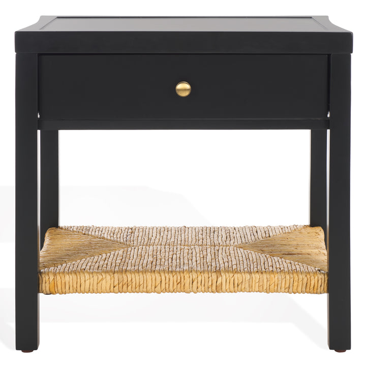 American Home Furniture | Safavieh Couture - Berlynne Banana Stem Shelf Nightstand