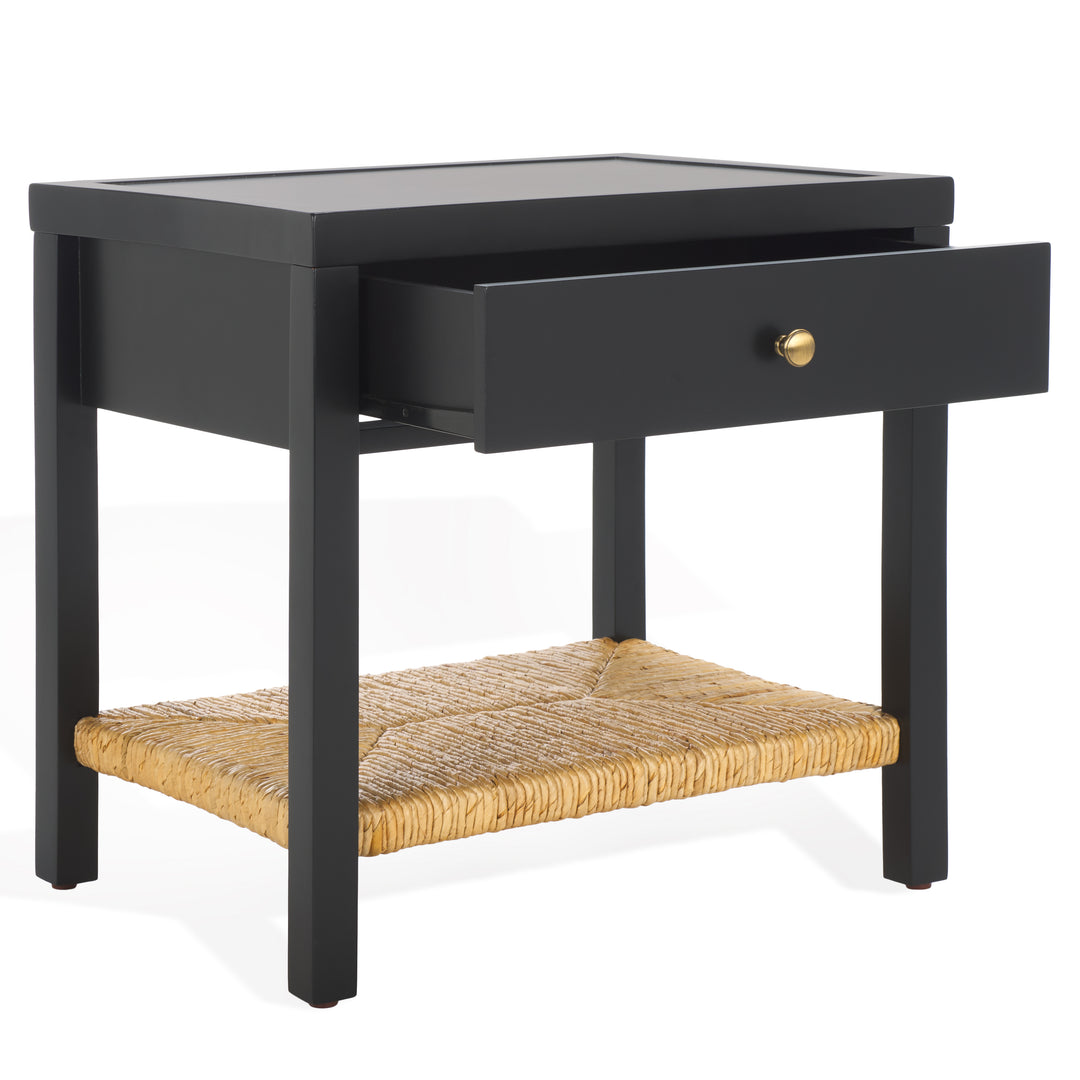 American Home Furniture | Safavieh Couture - Berlynne Banana Stem Shelf Nightstand