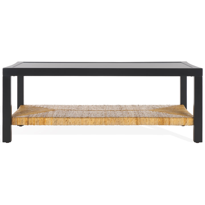 American Home Furniture | Safavieh Couture - Berlynne Banana Stem Shelf Coffee Table