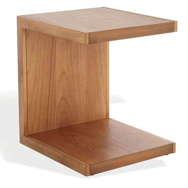 Tawney "C" Wood Accent Table - AmericanHomeFurniture