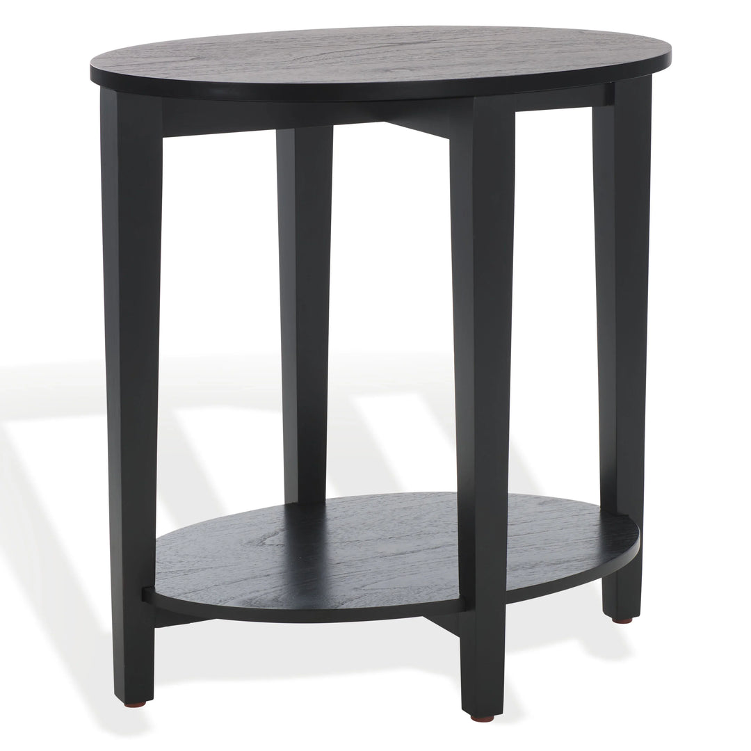 Leonardi Oval Wood Accent Table - AmericanHomeFurniture