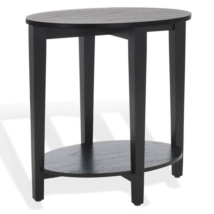 Leonardi Oval Wood Accent Table - AmericanHomeFurniture