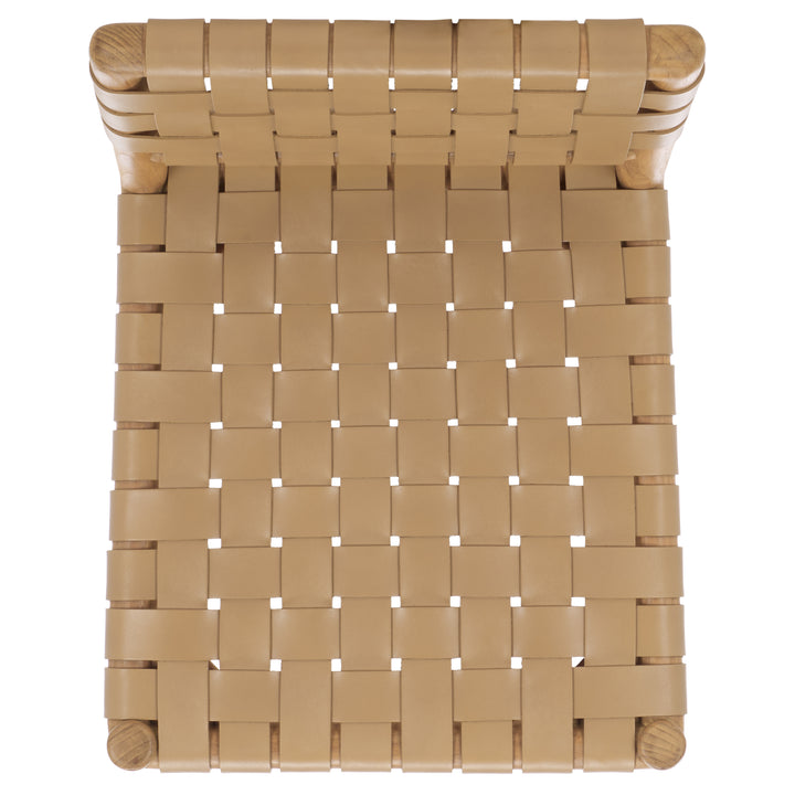 15.8"W x 18.5"D x 36.2"H / Tan/Natural