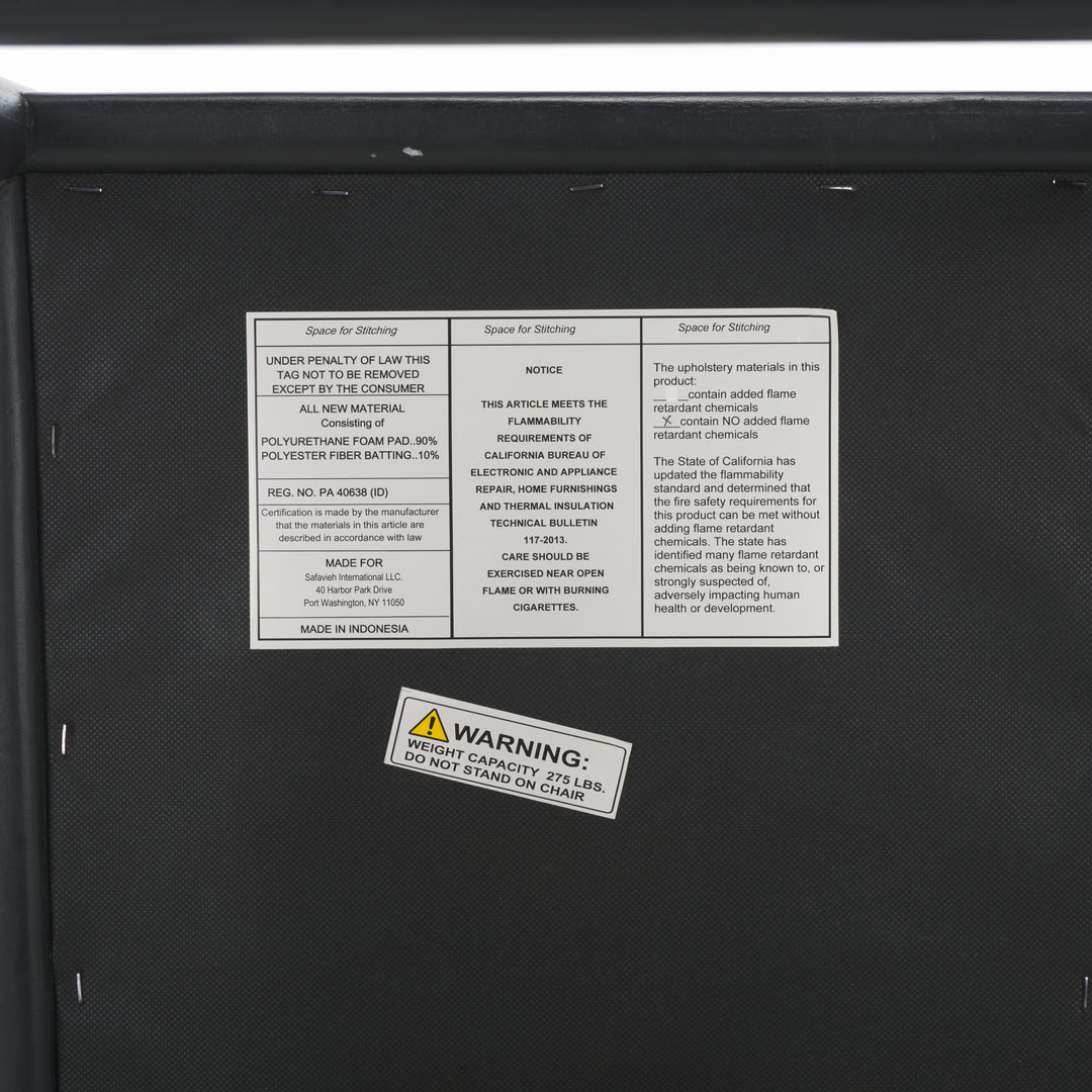 16.1"W x 20.1"D x 36.6"H / Black/Black