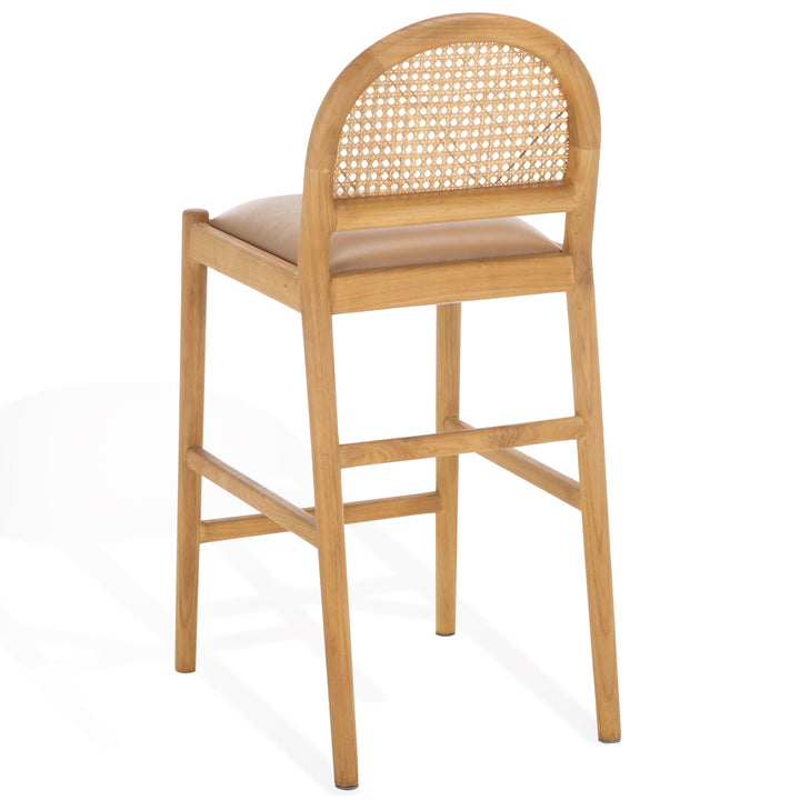 16.1"W x 20.1"D x 36.6"H / Brown/Natural